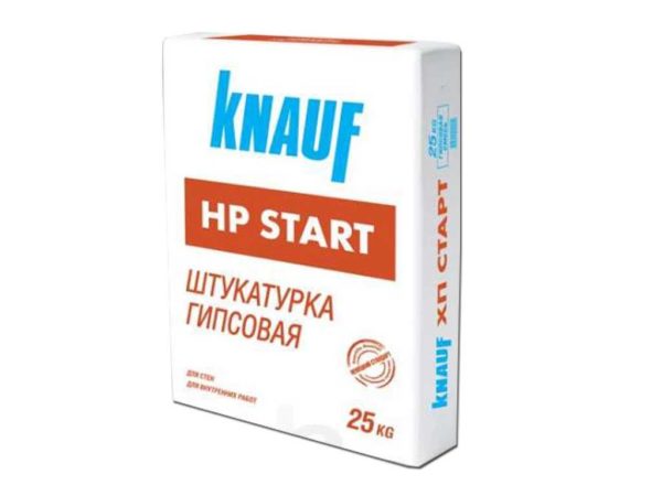 Штукатурка гипсовая KNAUF HP start 25 кг.